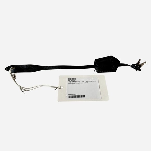 Brioni Leather Briefcase Document Holder Saffiano Abraham w/ Lapis Lazuli Stone - Picture 7 of 8